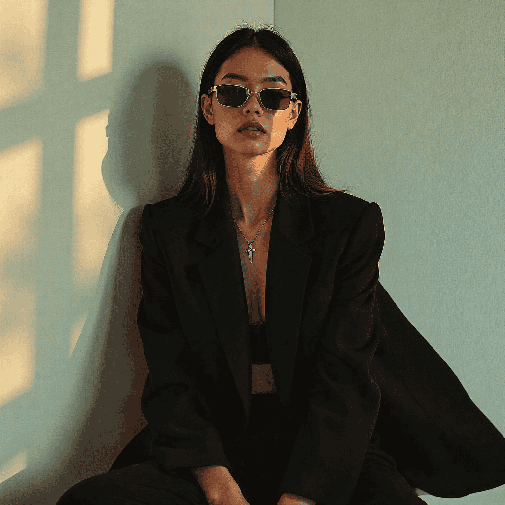Editorial fashion styling